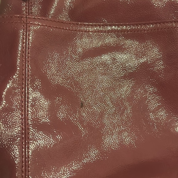Shiny Purple Madison Coach Raspberry Handbag - Picture 6 of 12